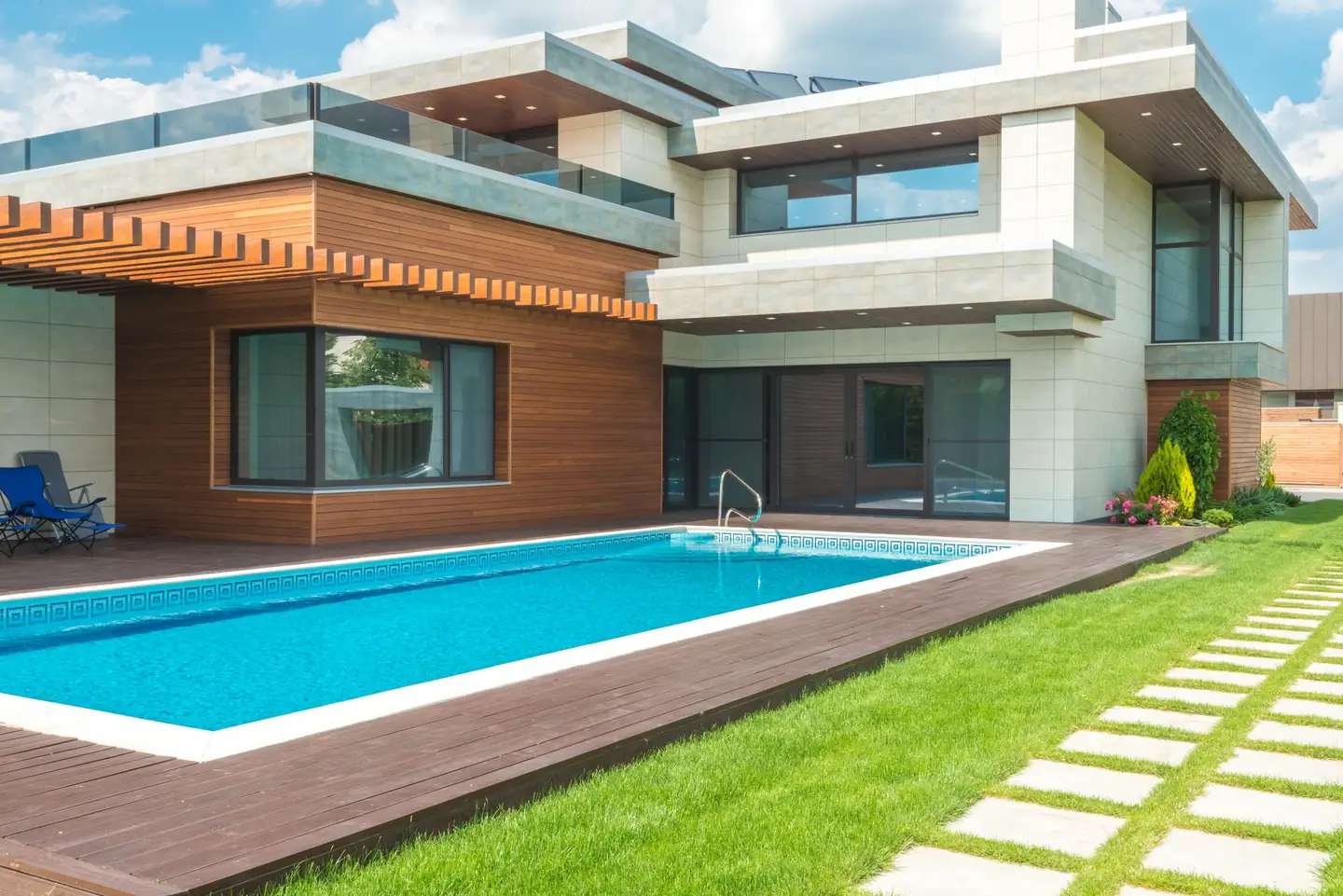 Swimming pool built in Eglinton, NSW